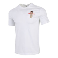Men's Nike Athleisure Casual Sports Round Neck Breathable Short Sleeve White T-Shirt DJ4064-100
