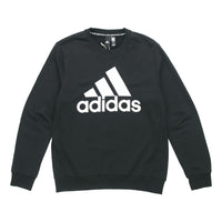 adidas MH BOS CREW FT Round Neck Pullover Black DT9941