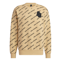adidas Monogram Sweatshirt 'Tan Black' IB2742