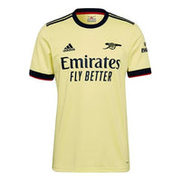 adidas Arsenal SW Guest Sport Soccer Short Sleeve T-shirt Men's Yellow GM0218