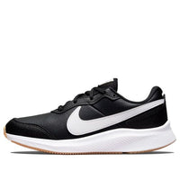 (GS) Nike Varsity Leather 'Black White' CN9146-008