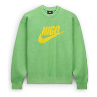 Nike x Nigo Fleece Sweatshirt 'Green Yellow' FV5941-310