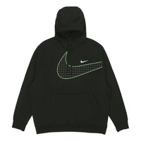 Men's Nike Large Logo Printing Sports Knit Black DO6936-010