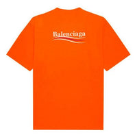 Balenciaga Large Fit T-Shirt 'Fluo Orange' 641675TKVE87073