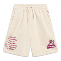 (WMNS) Li-Ning x Disney Toy Story Graphic Shorts 'Beige' AKST646-2