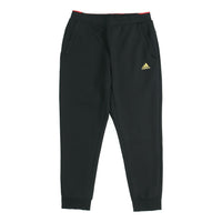 adidas CNY Pt limited Metallic Detail Elastic Waistband Sports Pants Black FM9274