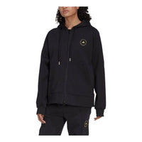 (WMNS) adidas by Stella McCartney Full-Zip Hoodie 'Black' HI6061