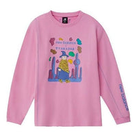 New Balance x Tyakasha Graphic Print Sweatshirt 'Pink Purple' AMT04390-NJR