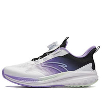 (GS) ANTA Running Series Sneakers 'White Purple Black' 322425509-3