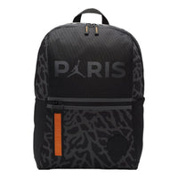 (GS) Air Jordan x PSG Essential Backpack 'Black Orange' FV2496-010