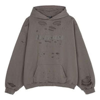 Balenciaga Caps Destroyed Hoodie 'Tan' 659403TKVB67185
