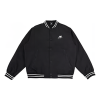 New Balance Logo SDS Baseball Jacket 'Black' AMJ33362-BK