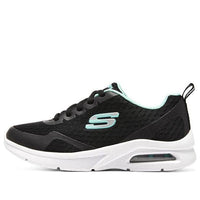(GS) Skechers BOBS Squad Air - Sweet Encounter 'Black Turquoise' 302378L-BLK