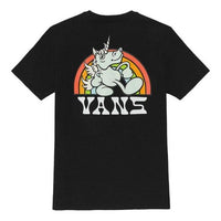 (WMNS) Vans Unicorn Rainbow T-shirt 'Black' VN0008ZNBLK