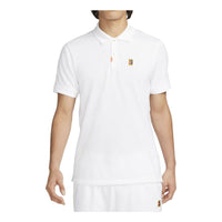Nike Polo Dry-Fit Heritage Slim T-shirt 'White' DA4380-101