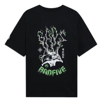 Li-Ning BadFive Graphic Loose Fit T-shirt 'Black' AHSS725-3