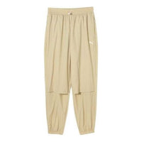 PUMA Metropolitan Rideruv Logo Pants 'Beige' 628373-90