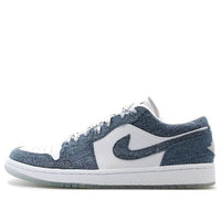 (WMNS) Air Jordan 1 Retro Low 'Canvas White Denim' 315921-141