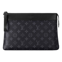 LOUIS VUITTON Pochette Voyage Souple Monogram Eclipse 'Black' M82543