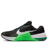 (WMNS) Nike Metcon 7 'Black Green Strike' CZ8280-036