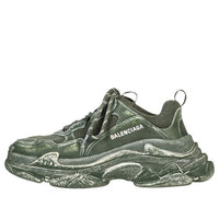 Balenciaga Triple S 'Dark Green' 536737W3CN33900