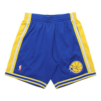 Mitchell & Ness NBA Swingman Shorts Golden State Warriors Road 1995-96 'Blue Yellow' SMSHGS18230-GSWROYA95