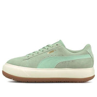 (WMNS) PUMA Suede Mayu Sneakers 'Green Cream White' 380686-07