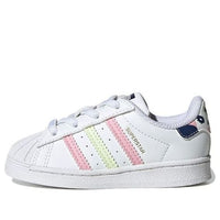 (TD) adidas originals Superstar 'White Lime Pink' GY3332