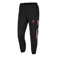 Nike MENS Sportswear Tat Sports Pants Black/Red CK1185-018