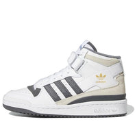 (GS) adidas originals Forum Mid Shoes 'White Grey' GY7061
