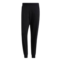 Men's adidas Pants Alphabet Pattern Sports Pants/Trousers/Joggers Black HE2911
