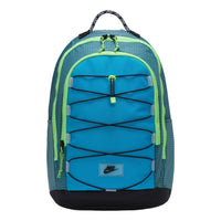 Nike Hayward 2.0 Large Capacity Drawstring schoolbag backpack Unisex Green / Blue CV1412-393