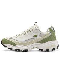 Skechers D'Lites Varsity Spirit Sneaker 'White Beige Green' 894282-WMLT