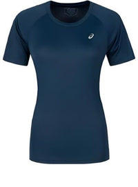 (WMNS) ASICS Inner Muscle Short Sleeve Top 'Thunder Blue' 2012D024-405