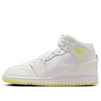 (GS) Air Jordan 1 Mid 'Sail Light Laser Orange' FD8780-181