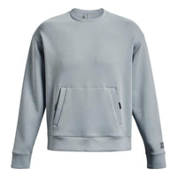 Under Armour Summit Fleece Knit Crew 'Grey Blue' 1377172-465