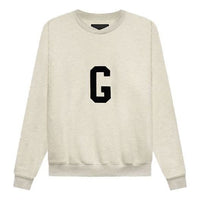 Fear of God G Crewneck Sweatshirt 'Cream Heather' FG50-054OFL-101