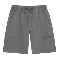 New Balance NBX Holiday Woven Shorts Asia Sizing 'Castle Grey' AMS32369-CTR