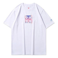 Li-Ning Sakura Limited Casual Sports Round Neck Tee 'White Blue' AHSQ661-1