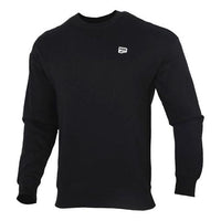 PUMA Downtown Crew Casual Round Neck Pullover Black 599173-01