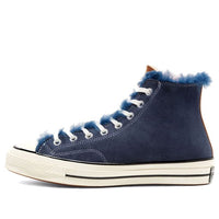 Converse Tri Panel x Chuck 70 Hi 'Navy Shearling' 166319C