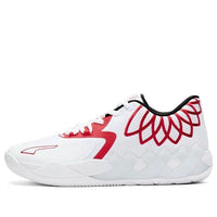 PUMA MB.01 Low LaMelo Ball 'Team Colors - White High Risk Red' 376941-10
