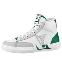 (WMNS) LOUIS VUITTON Charlie Ankle Sneakers 'Grey Green' 1A9S50