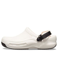 Crocs Bistro Pro Literide Clogs 'White Black Orange' 205669-100