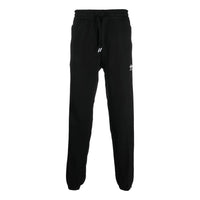 Men's adidas originals Logo Printing Pattern Drawstring Elastic Waistband Bundle Feet Sports Pants/Trousers/Joggers Black HK7319