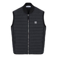 STONE ISLAND Loom Woven Lightweight Down Gillet 'Black' 7415G0225-V0029