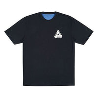 PALACE Reverso T-Shirt Black Purple Logo Printing Short Sleeve Unisex 'Black Blue' PAL-SS18-002