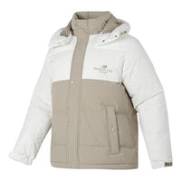 New Balance Windproof Down Jacket 'White Beige' AMJ34301-CIC