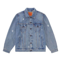 Men's Levis Design Button lapel Denim Jacket Denim 85248-0013