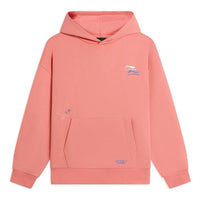 Li-Ning Embroidered Logo Hoodie 'Orange' AWDSF73-10